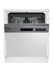 Beko 14 Place Setting 8 Programs Dishwasher, DSN28420X, White
