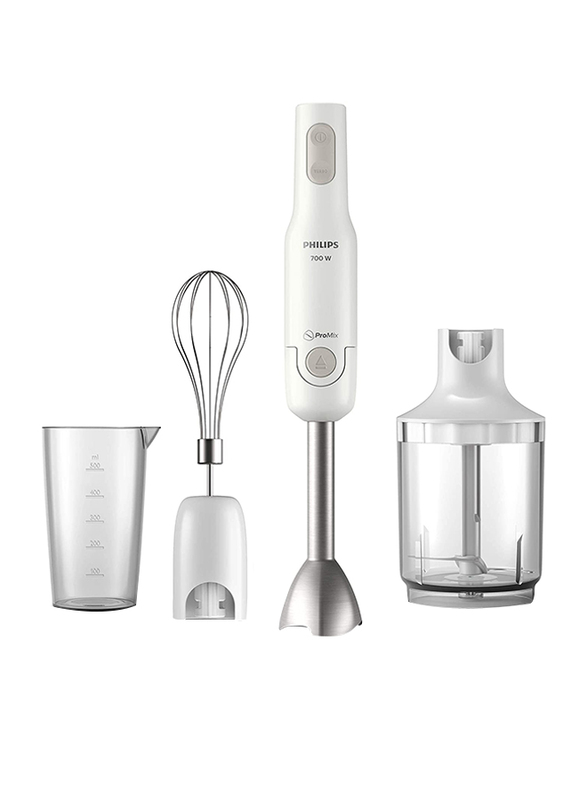 

Philips Hand Blender with Metal Bar, 700W, HR2545/01, White