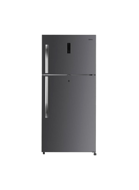 

Terim 600L Double Door Refrigerator, TERR600SS, Silver