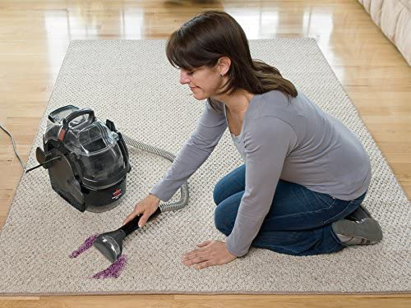 Bissell Spotclean Pro Portable Carpet Cleaner, 750W, 1558E, Black