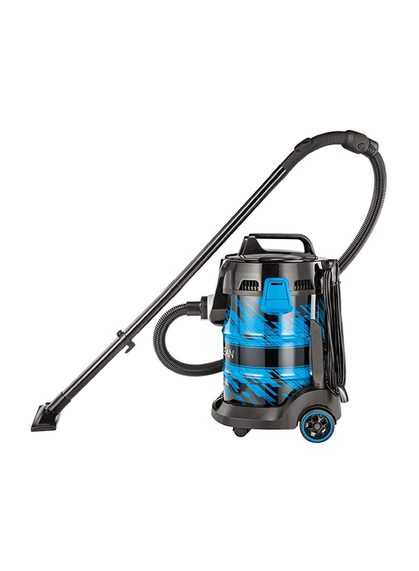 Bissell Powerclean Drum Vacuum Cleaner, 21L, 2000W, 2027E, Blue/Black
