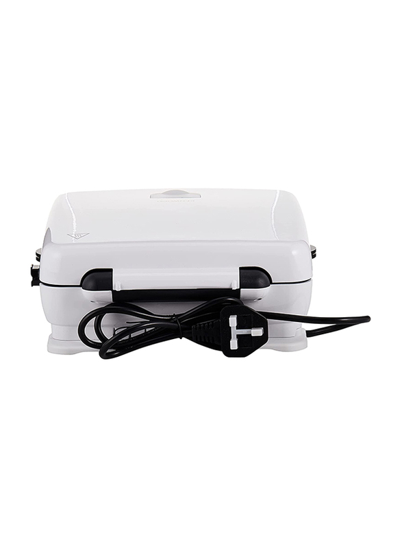 Kenwood 2-in-1 Sandwich Maker, 1300W, SMP94.AOWH, White