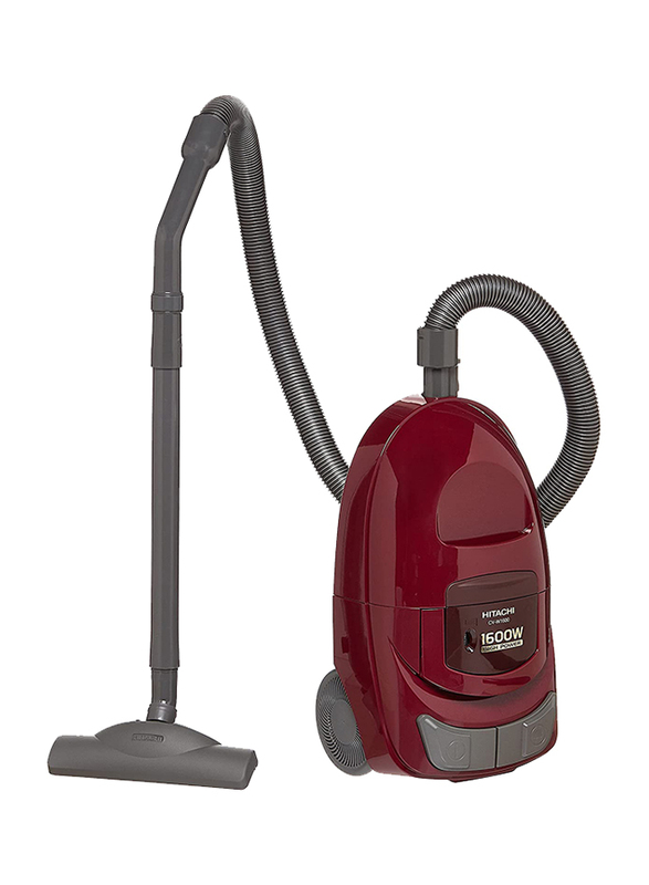 

Hitachi Canister Vacuum Cleaner, 5L, 1600W, CVW160024CBSWR, Wine Red
