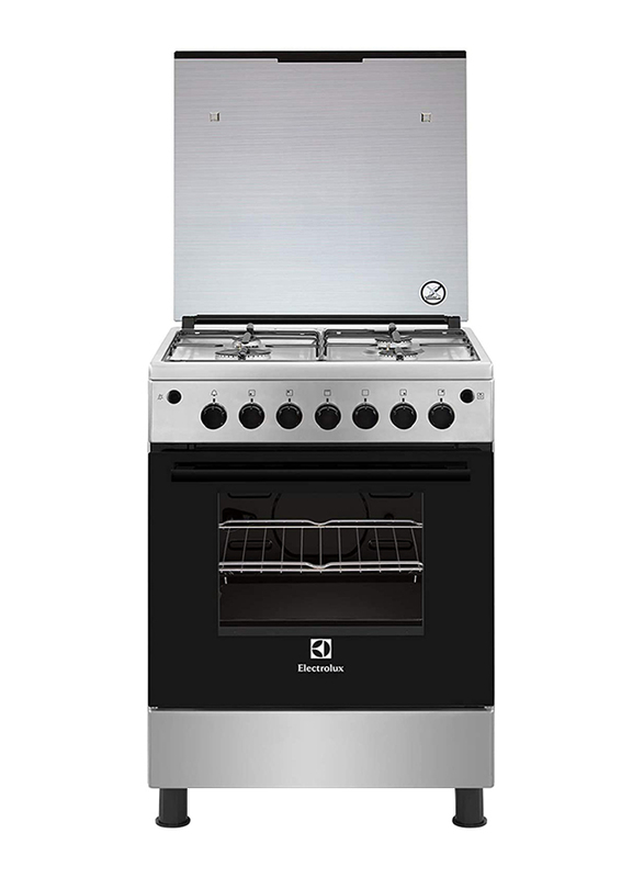 

Electrolux 4-Burner Gas Cookers, EKG611A10X, Silver