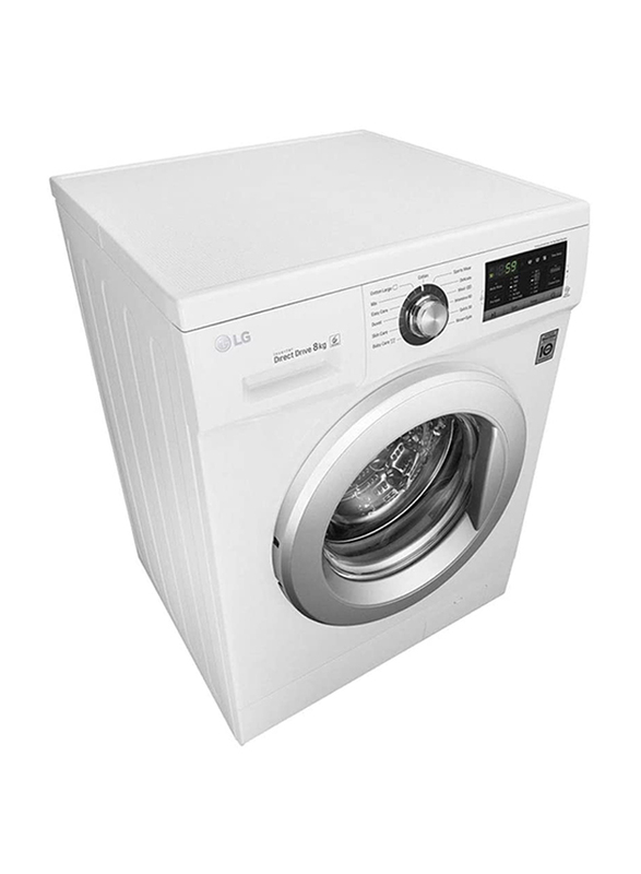 LG 7Kg Front Load Washing Machine with Direct Drive Motor, 1000 RPM, FH2J3QDNP0, White