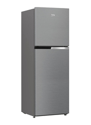 Beko 250L Double Door Refrigerator, RDNT300XS, Grey