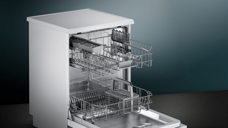 Siemens 13 Place Settings Freestanding Dishwasher, SWE-SN215W10BM, White