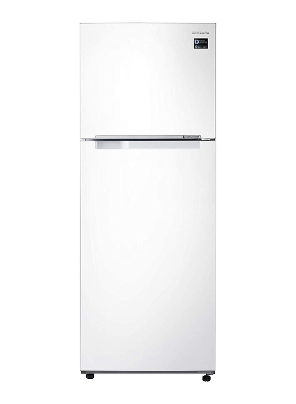 

Samsung 450L Double Door Refrigerator, RT45K5000WW, White