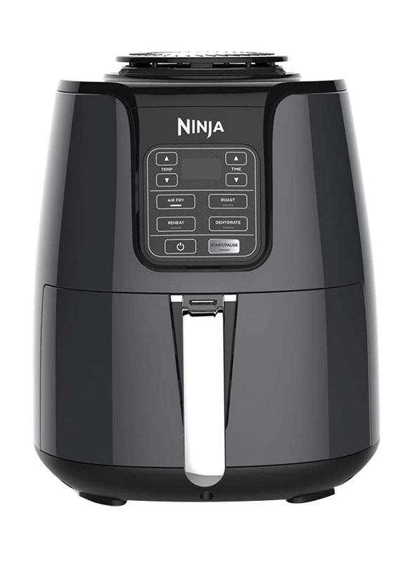 Ninja 3.8L Ceramic Digital Air Fryer, 1550W, AF100ME, Grey