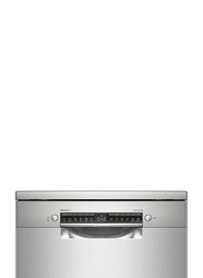 Bosch Series 4 13 Place Settings Free Standing Dishwasher, 10.1 Liter, 5 Programs, SMS4HMI26M, Grey