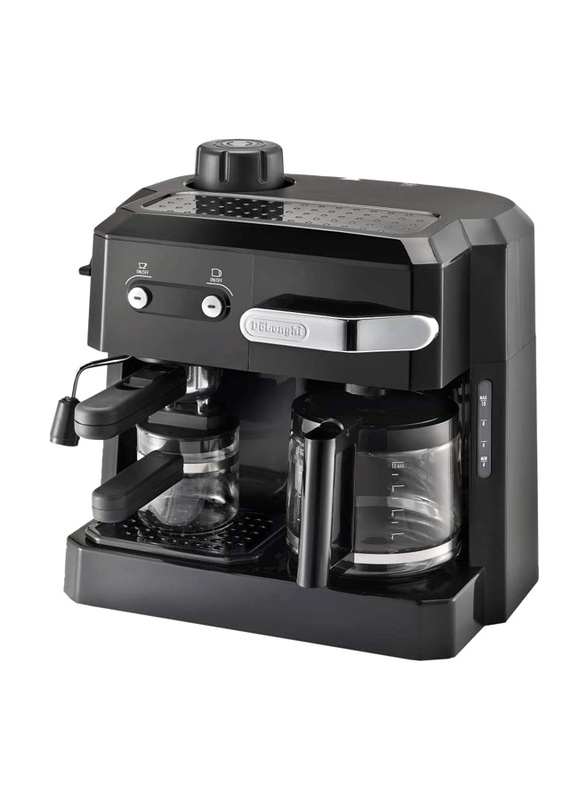 

Delonghi Combi Espresso Maker Coffee Machine, 220V, BCO320, Black