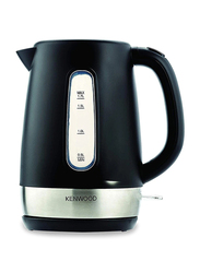 Kenwood 1.7L Electric Plastic Kettle, 1850-2200W, ZJP01, Black