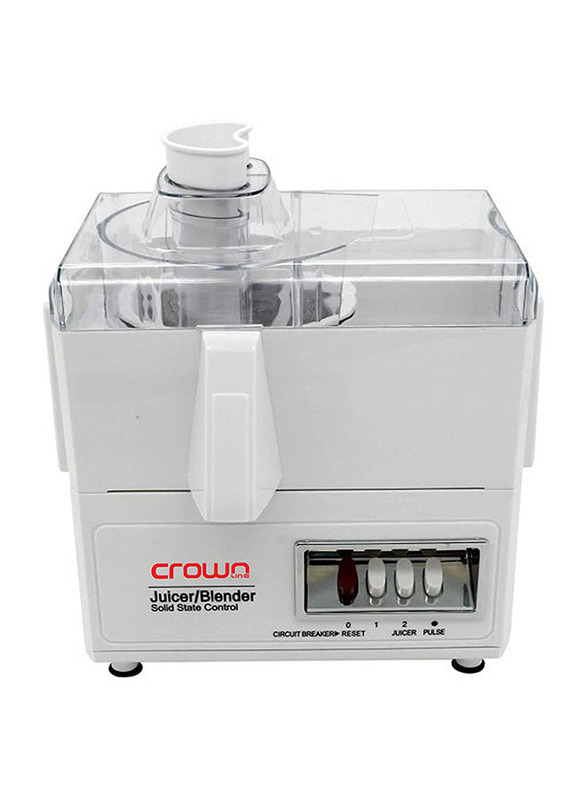 Crownline 1.6L Food Blender, 400W, FP-165, White