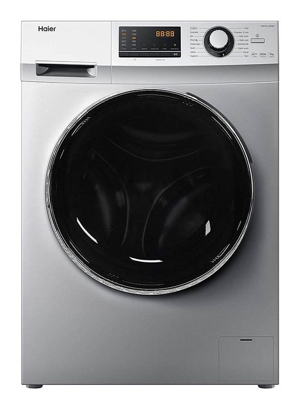 

Haier 7kg 1200 RPM Front Load Washing Machine, HW70-12636S, Silver
