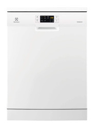 Electrolux 13 Place Settings 6 Programs Freestanding Air Dry Dishwasher, ESF5542LOW, White