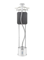 Nikai Garment Steamer with Iron Board, 2000W, NGS892AB, Silver/Grey
