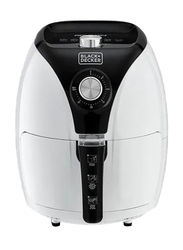 Black+Decker 2.5L Rapid Convection Manual Electric Fryer, 1500W, AF220-B5, Black/Gray