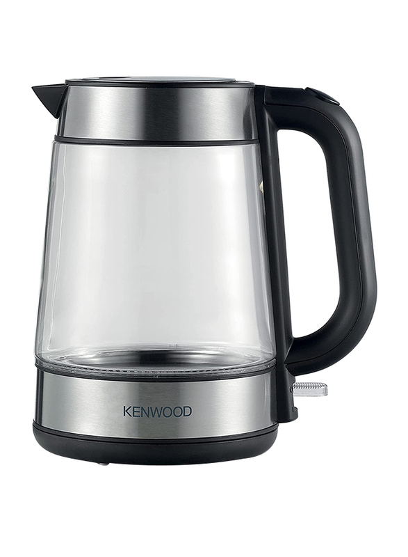 

Kenwood Electric Glass Kettle, 1.7L, 2200W, ZJG08.000CL, Silver