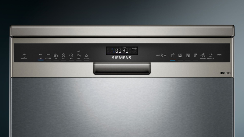 Siemens 13 Place Settings Freestanding Dishwasher, SN25HI27MM, Silver