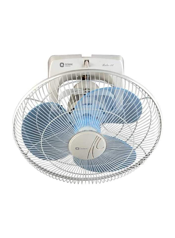 

Orient Electric Wall Mount Fan, Roto53, White/Blue