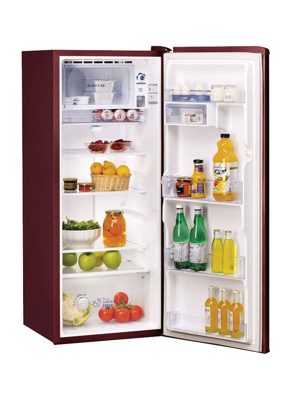 

Whirlpool 190L Single Door Refrigerator, WMD205WN, Wine Red