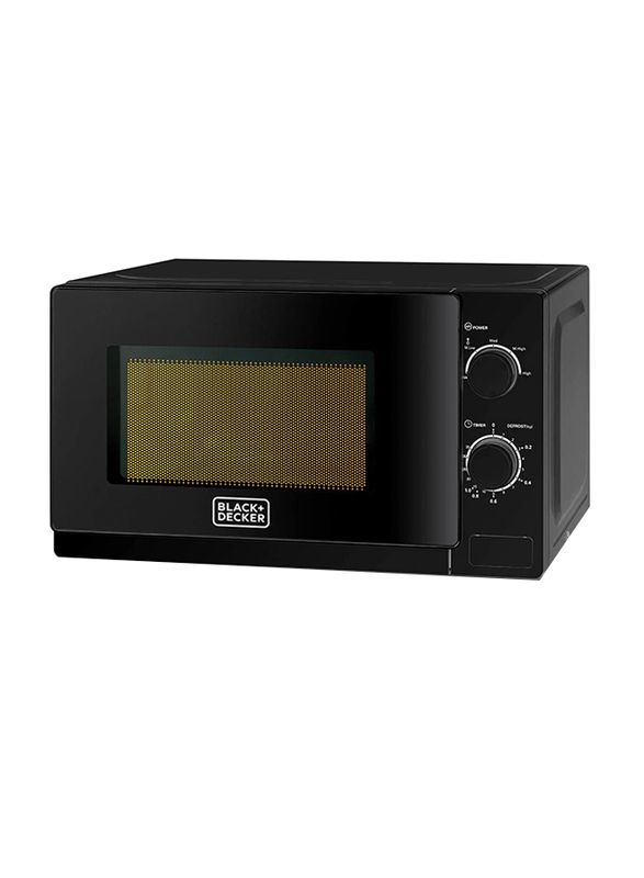 Black+Decker 20L Built-In Electric Microwave Oven, 700W, MZ2020P, Black