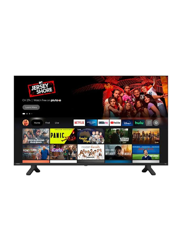 Toshiba 32 Inch 2K LED Vidaa Smart TV, 32V35KW, Black