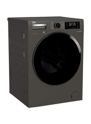 Beko 9Kg Front Load LCD Display Washer Dryer, WTV9745XM, Manhattan Grey