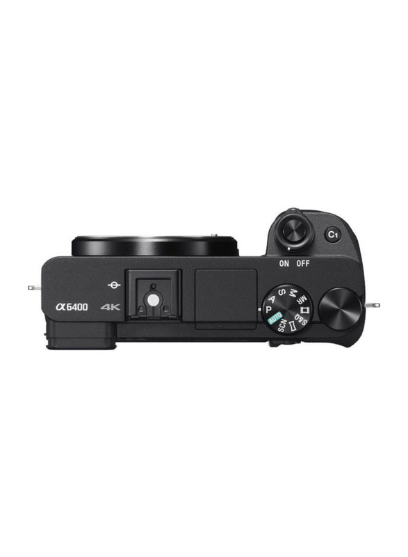 Sony Alpha A6400 Mirrorless Digital Camera with E 16-50mm f/3.5-5.6 OSS Lens, 24.2 MP, Black