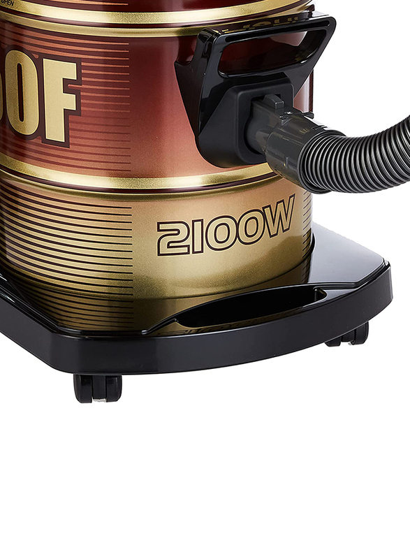 Hitachi Drum Vacuum Cleaner, CV950F24CBSWR, Wine Red