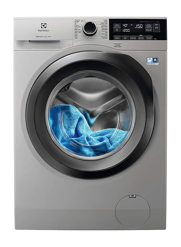 Electrolux 9 Kg PerfectCare 700 Front Load Washer Washing Machine, 1400 RPM, Ew7F3946Ls, Silver