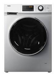 Haier 8kg 1400 RPM Front Load Washer & Dryer, HWD80-BP14636S, Silver