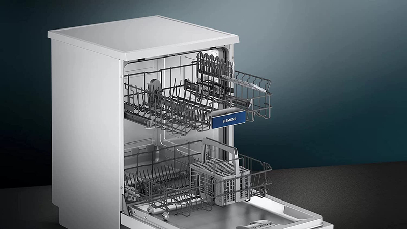 Siemens 13 Place Settings Freestanding Dishwasher, SN25EW38CM, White