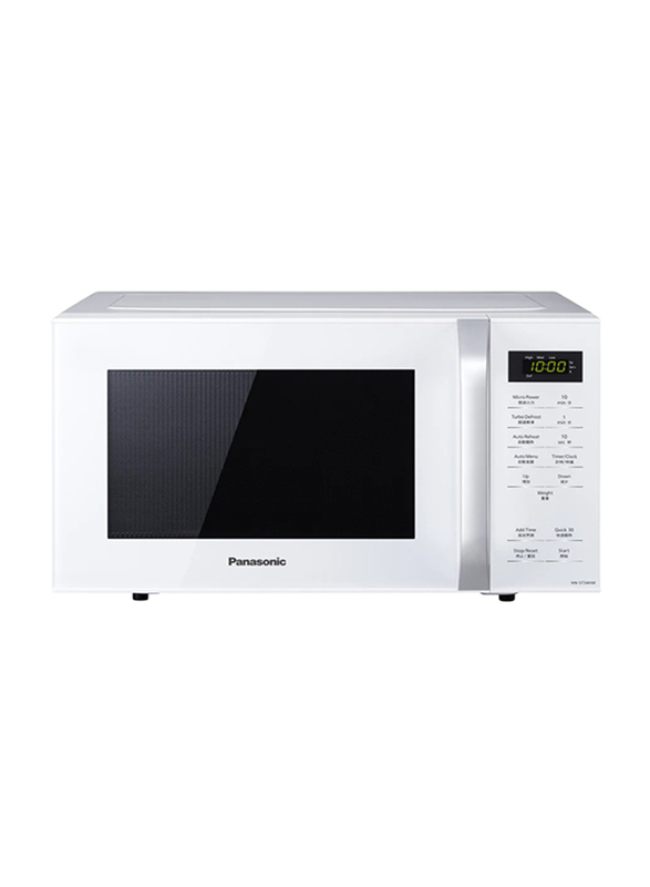 Panasonic 25L Microwave Oven, 800W with Quick 30 Function, NNST34H, White
