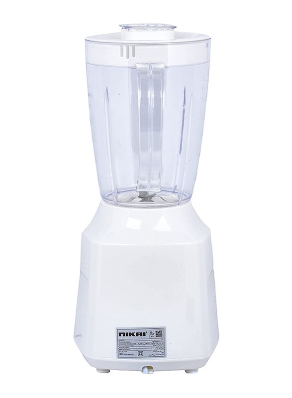 Nikai 1.5L 3-in-1 Blender, 300W, NB1900NA, Clear/White