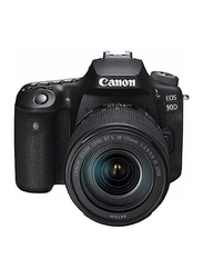 Canon EOS 90D Digital DSLR Camera with 18-135 IS USM Lens, 32.5 MP, Black