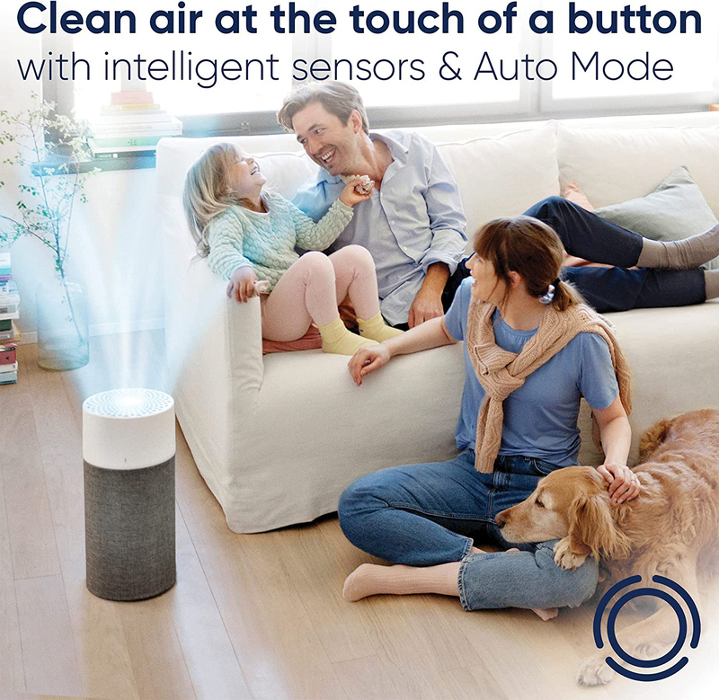 Blueair Air Purifier, 3210, White/Grey