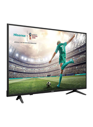 Hisense 55-Inch LED TV 4K Ultra HD Smart LED TV, 55A61GTUK, Black