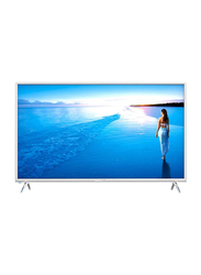 JVC 55-Inch 4K Ultra HD Smart Android LED TV, LT-55N775, Silver/Black