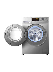 Haier 10kg 1400 RPM Front Load Washing Machine, HW100-14636S, Silver