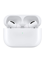 Apple AirPods Pro Wireless In-Ear Noise Cancelling Headphones with Wireless Charging Case, White
