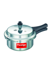 Prestige 2 Ltr Aluminium Pressure Cooker, MPP22100, 13.4x8.1x4.8 cm, Silver