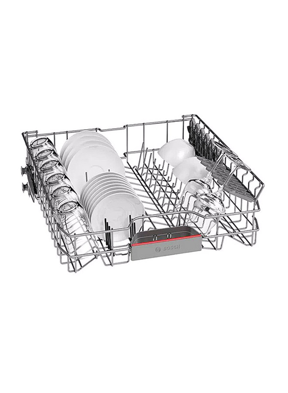 Bosch Series 4 13 Place Settings Free Standing Dishwasher, 10.4 Liter, 6 Programs, SMS46NW10M, White