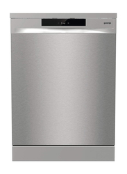 Gorenje 5 Programs 16 Place Settings Free Standing Stainless Steel Dishwasher, GS671C60X, Grey