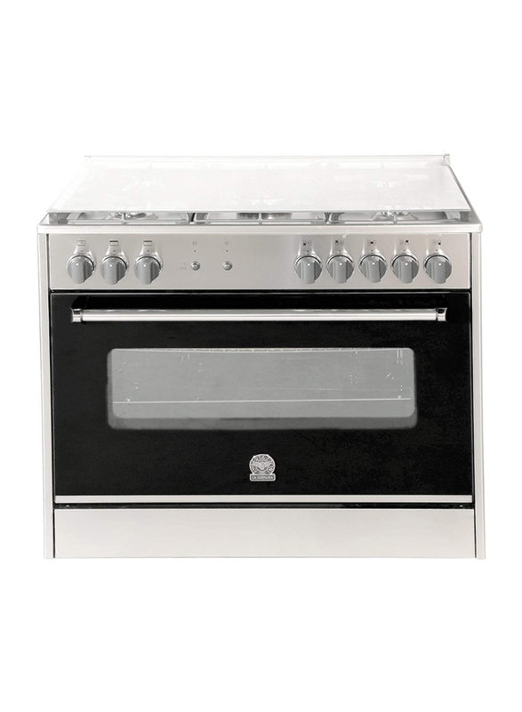

Bertazzoni 5-Burner Full Gas Cookers, AMS95C31CX, Silver
