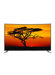 Ctroniq 55-Inch 4K Ultra HD Curved LED Smart TV with 1GB RAM, 55CT5200, Black
