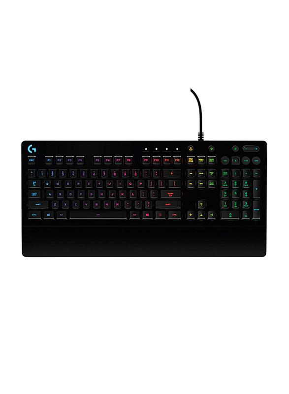 

Logitech G Series G213 RGB Gaming Prodigy English Keyboard, Black