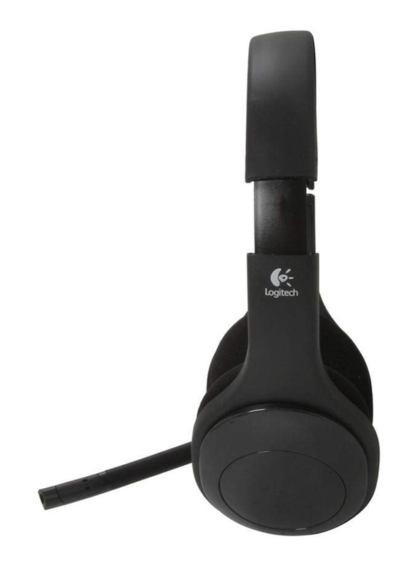 Logitech H800 Wireless On-Ear Noise Cancelling Bluetooth Headset, Black