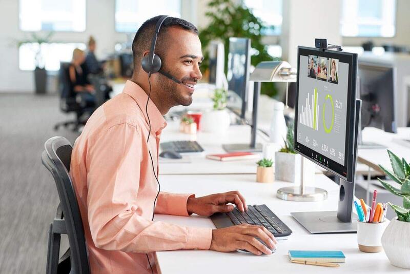 Logitech H340 USB Cable On-Ear Noise Cancelling Stereo Headset, Black