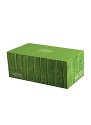 Caboo 2 Ply Facial Tissue Flat Box, 184 Pieces